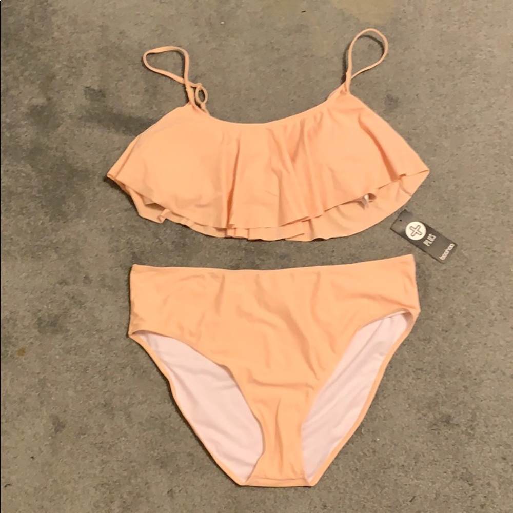 Peach bikini